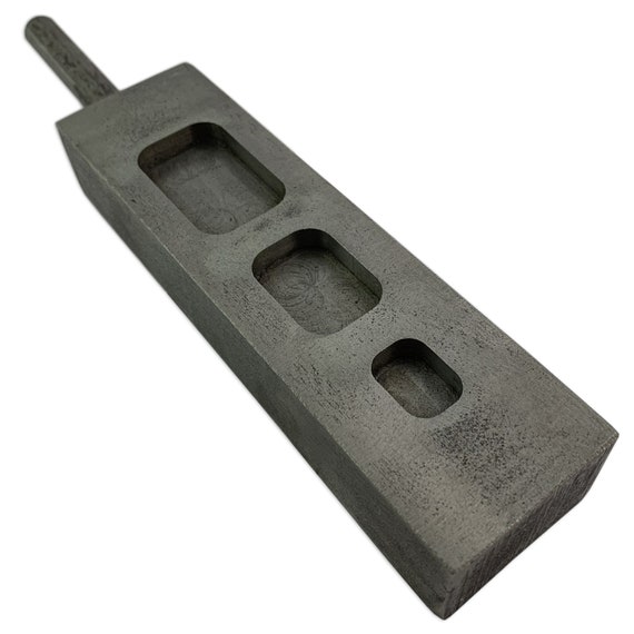 Melt Gold /& Silver 50mm x 45mm x 35mm J1025 Proops Ingot Mould Adjustable
