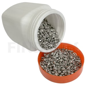 Mixed Stainless Steel Media Kugellager Shot Tumbler Poliertrommel 1kg (1170)