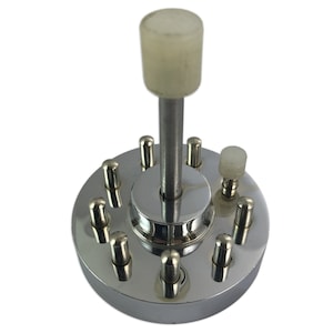 9x Watch & Pocket Watch hand pressers fitting tool set watchmakers stakes repairs (225)