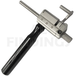 Vice Cutting Tube Cutter Jig Holder Marked Jewellery Jewellers Repair Tool 0-30mm (280)