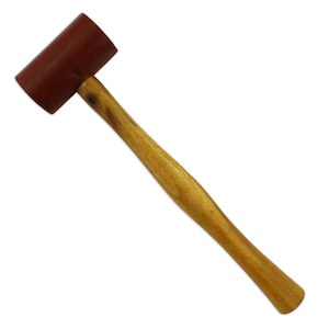 1&quot; rawhide leather hammer raw hide  jewellers tools 25mm face (215)