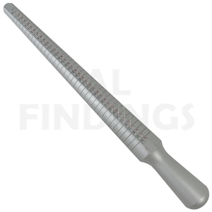 Ring Sizer Mandrel Finger Stick European 1-36 & USA Sizes 1-15 Metal Tool (220)