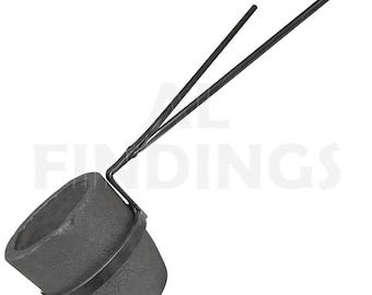 Crucible Tong Holder Graphite furnace casting foundry tool 3,4,6,8,10,12,14 kg