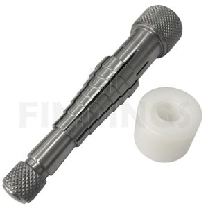Ensanchador de anillos para agrandar anillos de oro y plata, estirar y expandir vástagos, herramienta para manualidades de joyería (318)