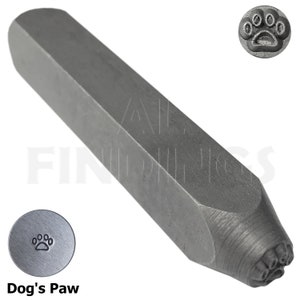 Hundepfote Stanzer Metall Stempel Design Schmuck Handwerk Werkzeug (70)