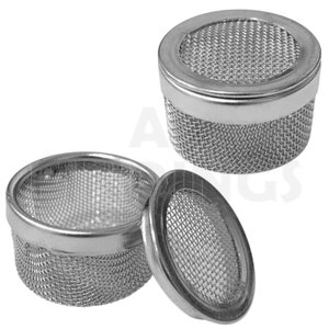 Mini Steel ultrasonic cleaning basket parts holder mesh watch tool 20mm x 13mm (10)