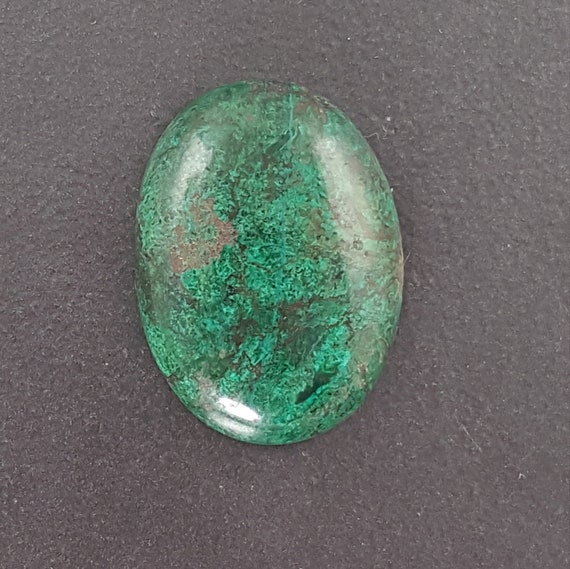 Azurite Malachite Cabochon 18x22mm oval blue green cab stone mgsupply calibrated