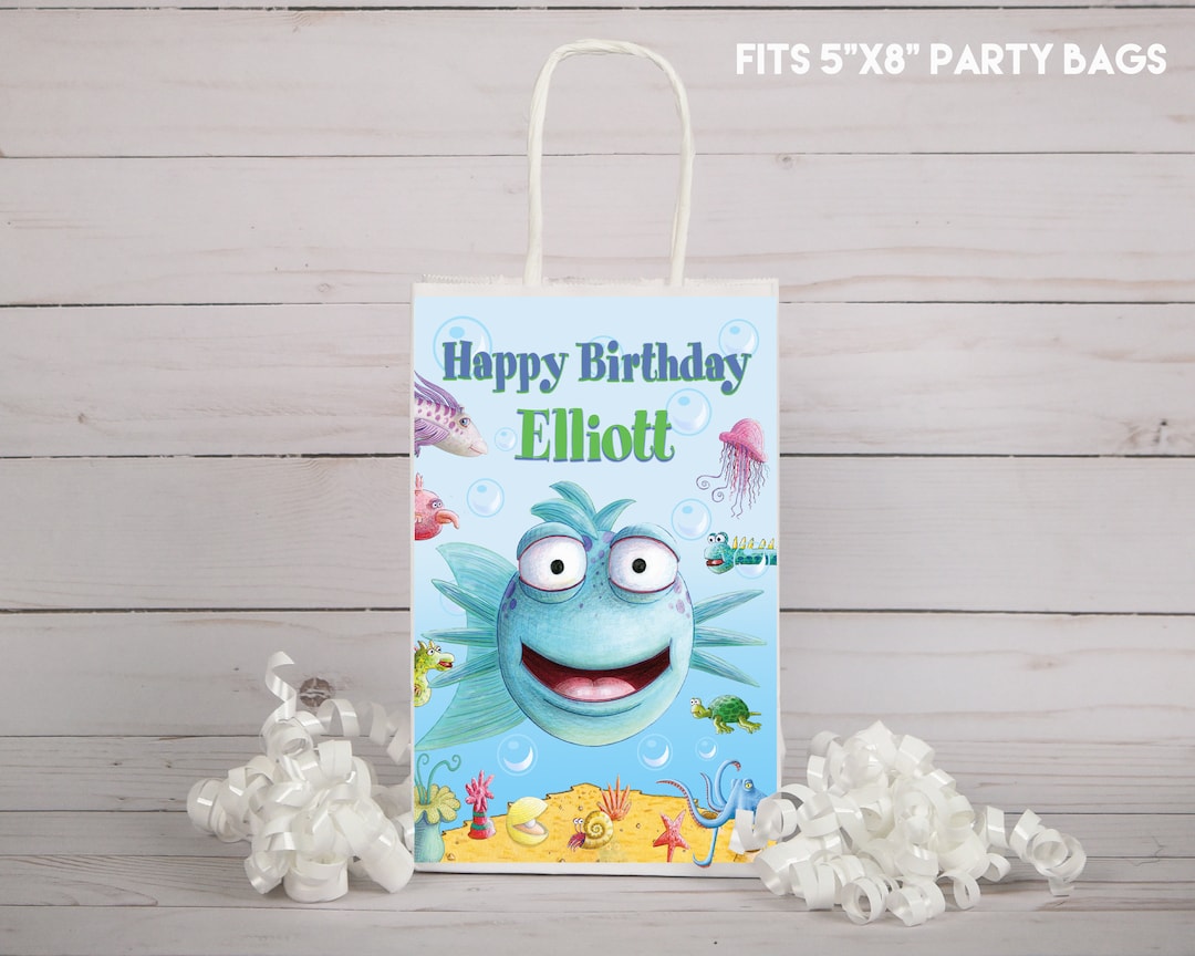 Pout Pout Fish Printables Personalized Picture for Bags / Pez Pucheros ...