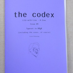 the codex #4 - A Zine about Linux