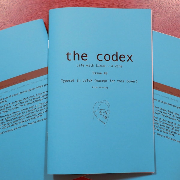 the codex - a Zine about Linux - Issue #3