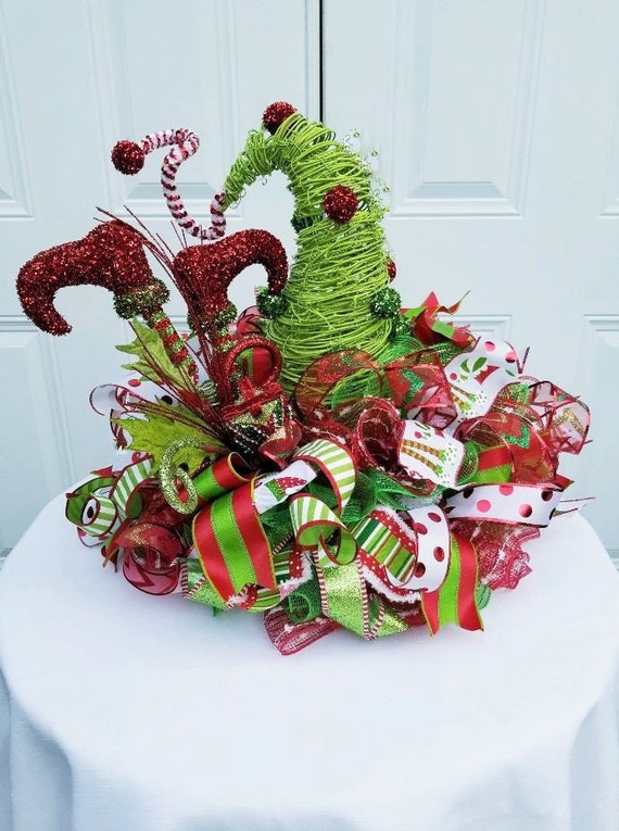 Holiday Centerpiece Christmas Centerpiece Christmas Etsy