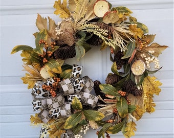 Fall Wreath for Front Door