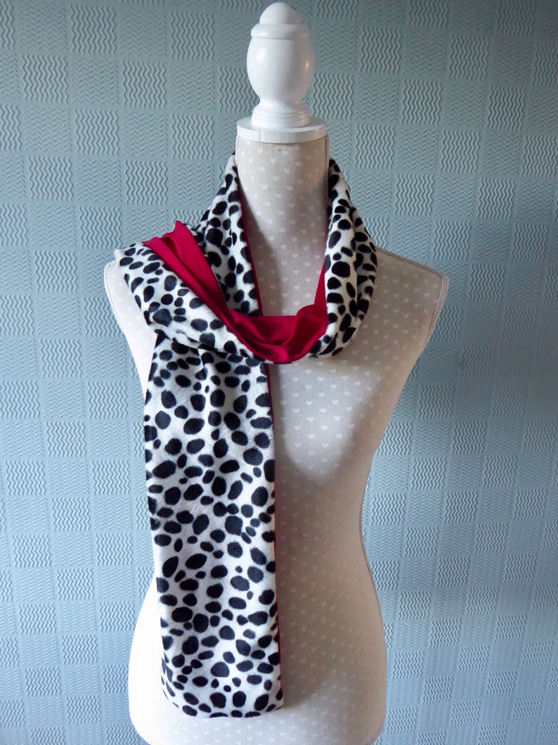 Dalmatian scarf fancy dress costume dalmatier wrap animal Etsy