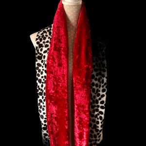 faux fur dalmatian shawl