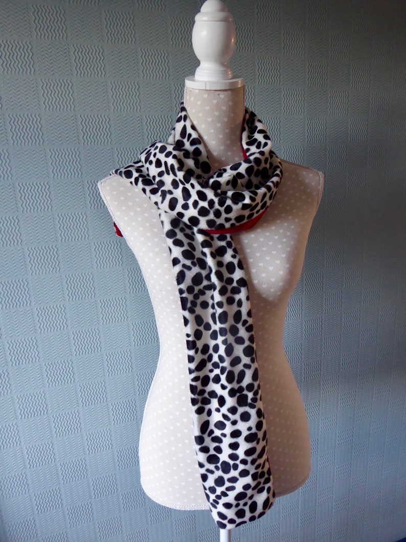 Dalmatian scarf fancy dress costume dalmatier wrap animal Etsy