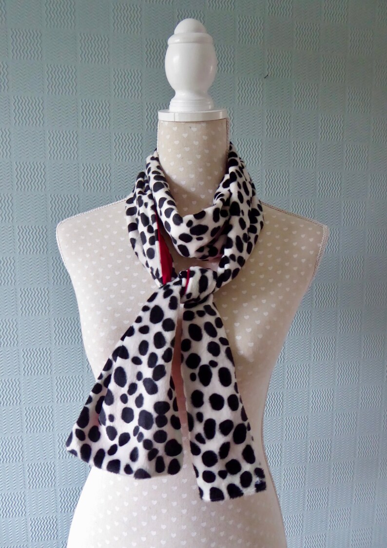 Dalmatian scarf fancy dress costume dalmatier wrap animal Etsy