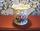 Set Of Three Lenox Winter Greetings Candle Holders