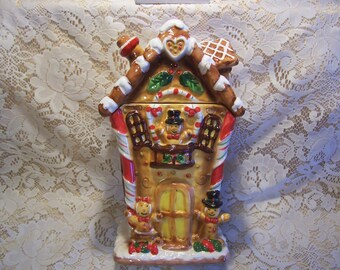 Gingerbread House Cookie Jar