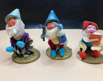 Three Pinecone Gnomes