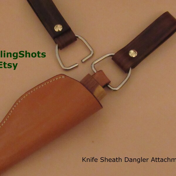 Knife sheath dangler belt loop | Bushcraft Nordic carry