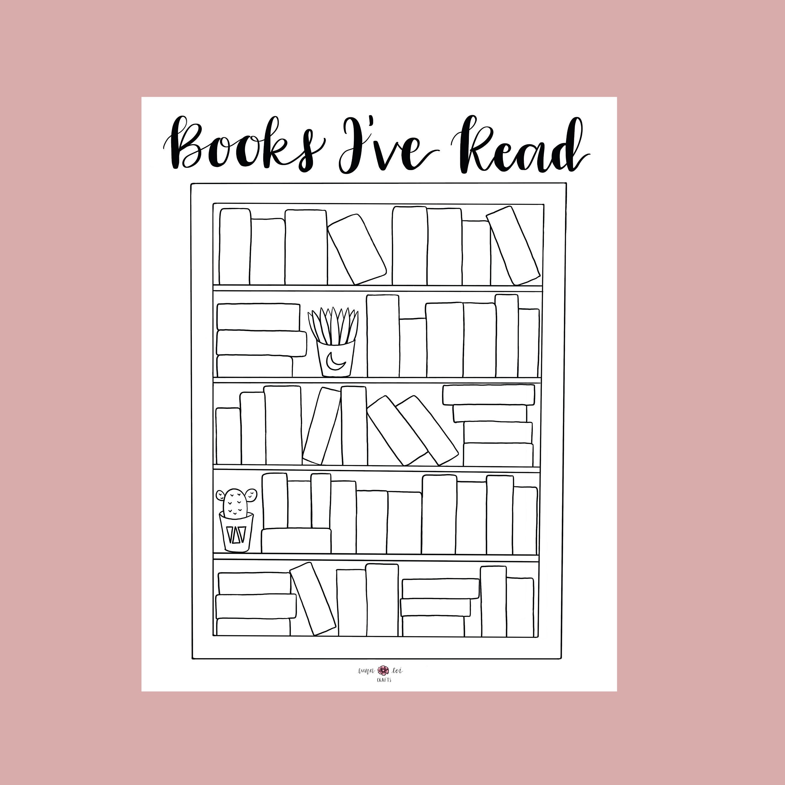 books-i-ve-read-digital-download-printable-pdf-for-bullet-etsy