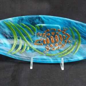 Fused Glass Turtle Tray, Home Decor, Fused Glass Tray, Decorative Tray,