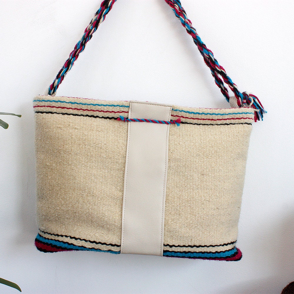 Handmande boho handbag unique gypsy purse vegan handmade | Etsy
