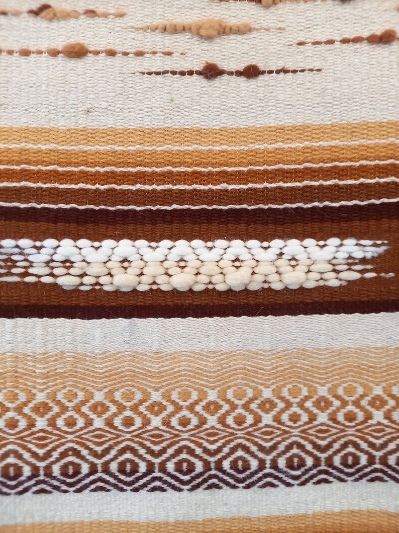 Woven wool wall hanging wall tapestry handmade wall hanging Etsy