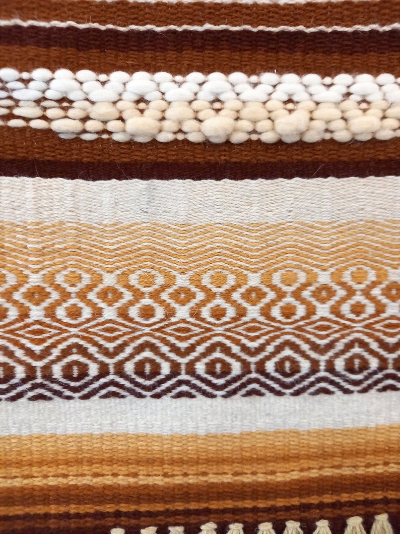 Woven wool wall hanging wall tapestry handmade wall hanging Etsy