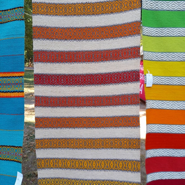 Woven Wool Rugs Etsy