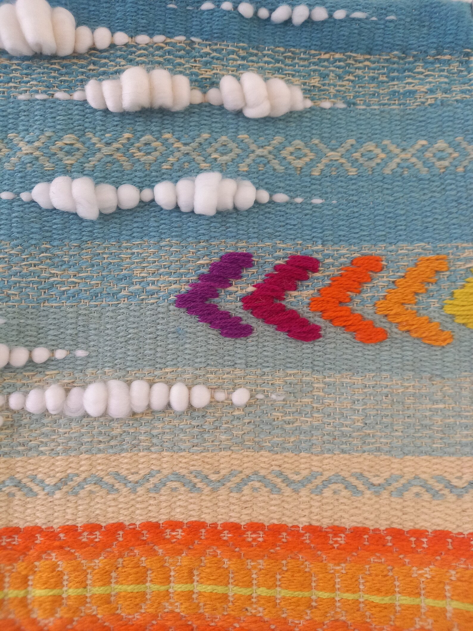 Bohemian Woven Wall Hanging Cottage Home Wall Art Modern Etsy