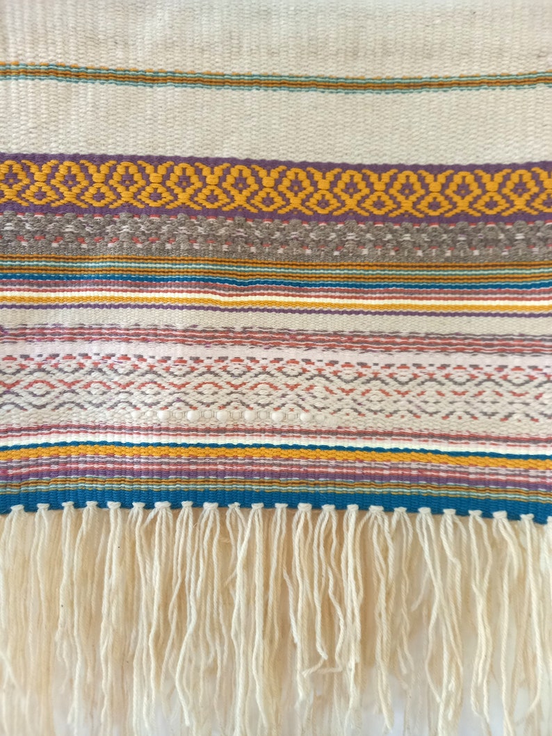 Unique Boho Fiber Art in Natural Pastel Colors Wall Hanging Etsy