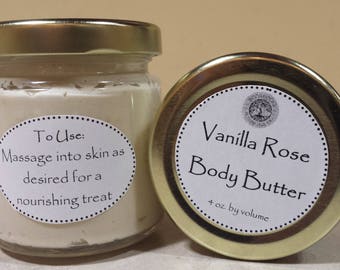 Vanilla Rose Body Butter