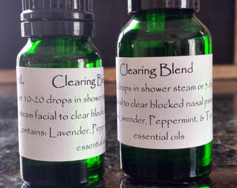 Clearing Essential Oil Blend