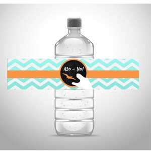 dinosaur water bottle labels dinosaur party labels diy etsy