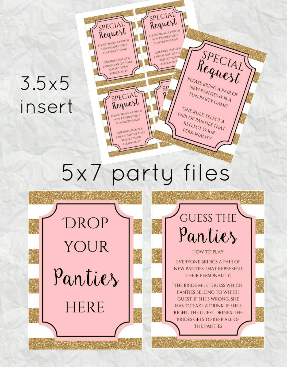 Bachelorette Party Game Bridal Shower Game DIY Printable - Etsy