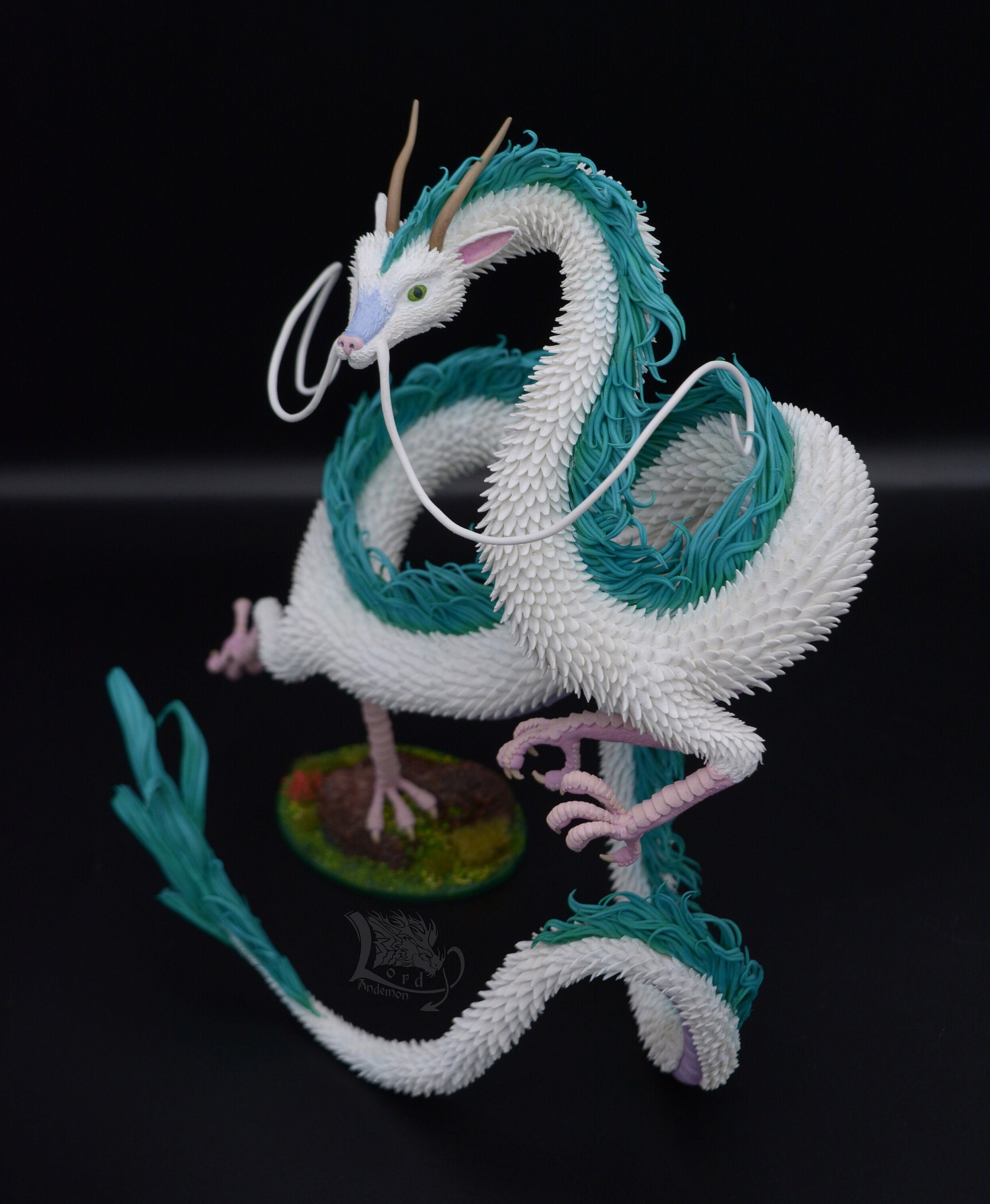 Дракон хаку крючком схема