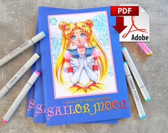 Sailor Moon Coloring Book (PDF Version)