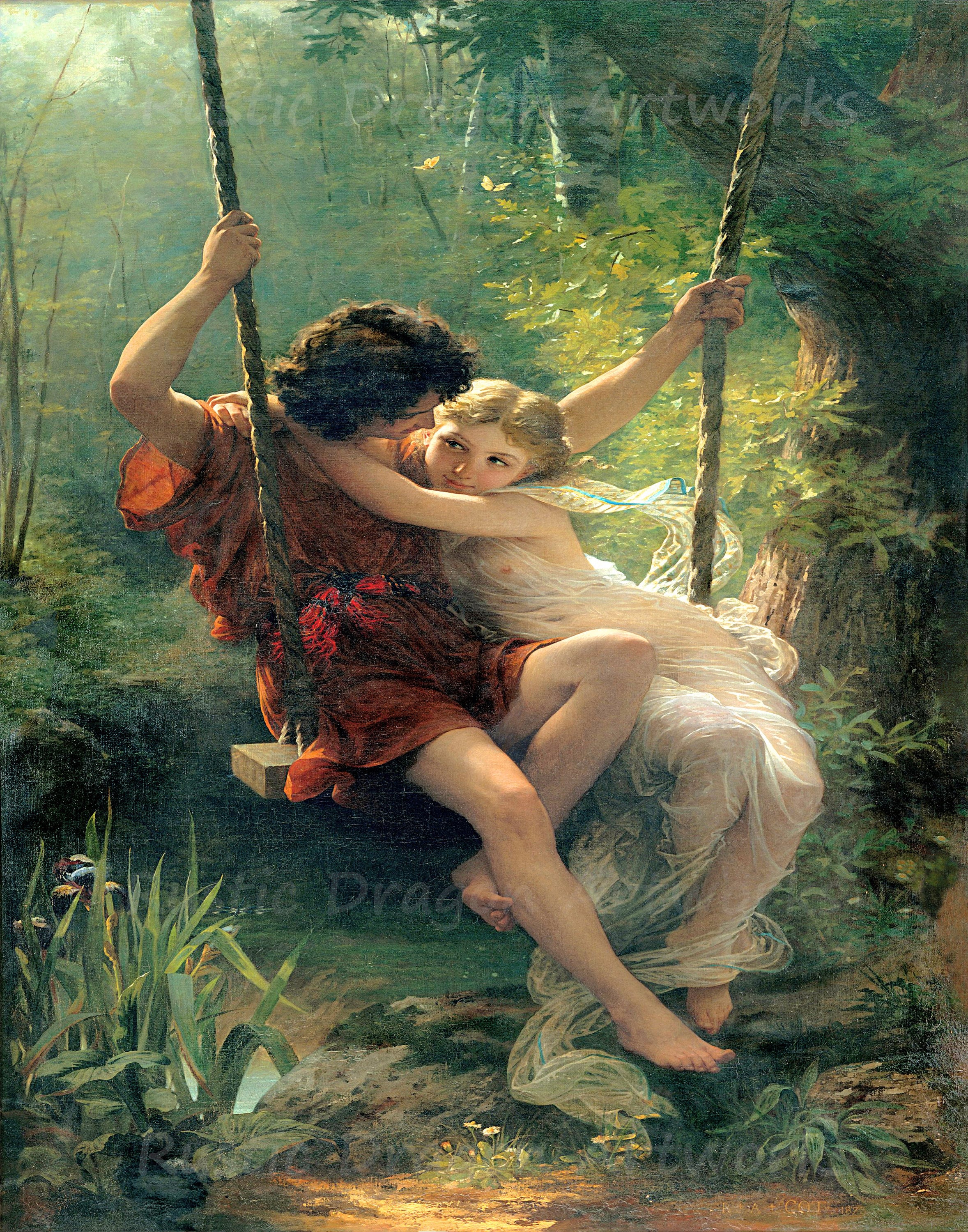 Пьер огюст кот картины