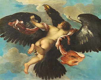 Damiano Mazza the Rape of Ganymede 1575 - Etsy