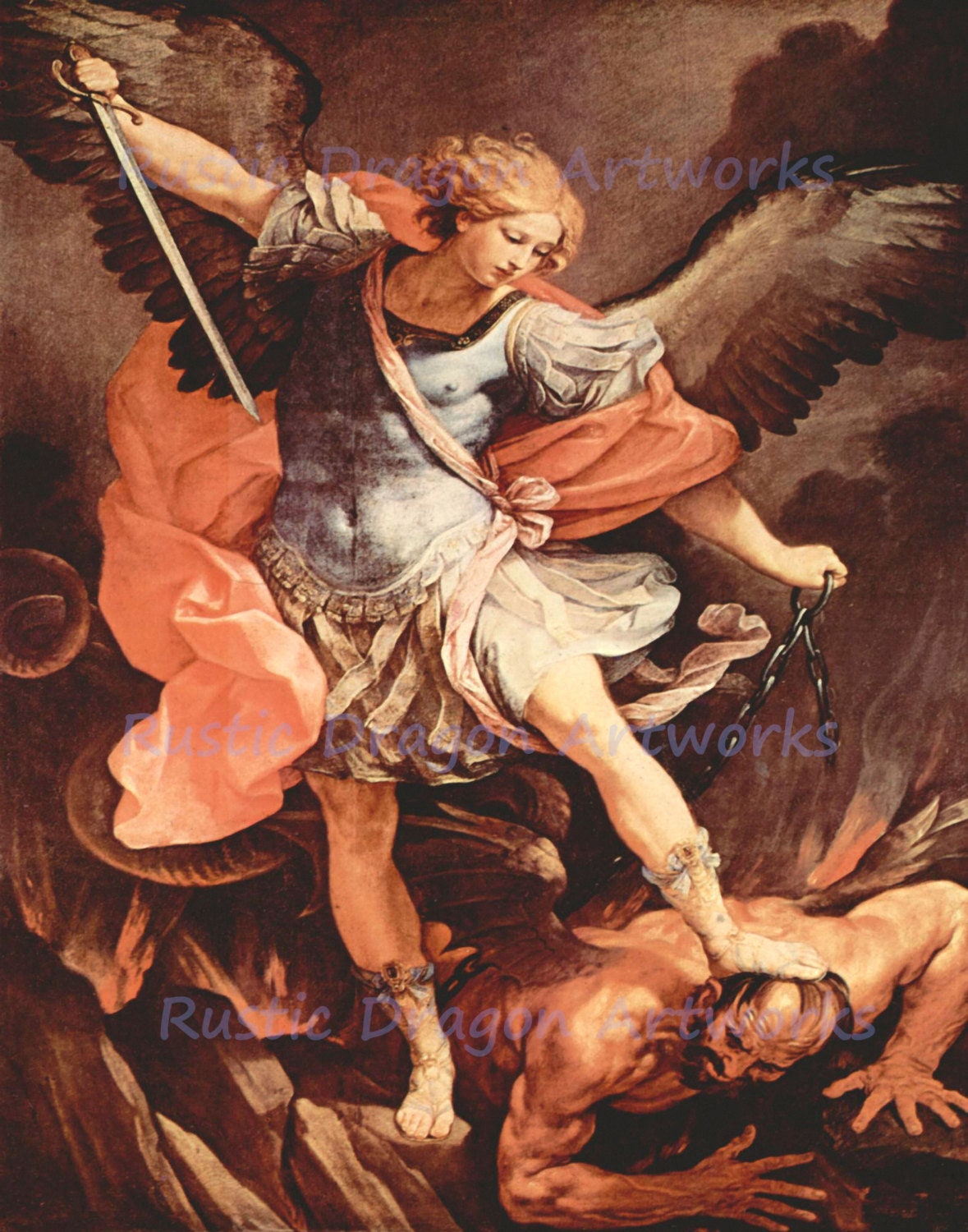 Art & Collectibles Prints Premium Canvas Art Print of Guido Reni The ...