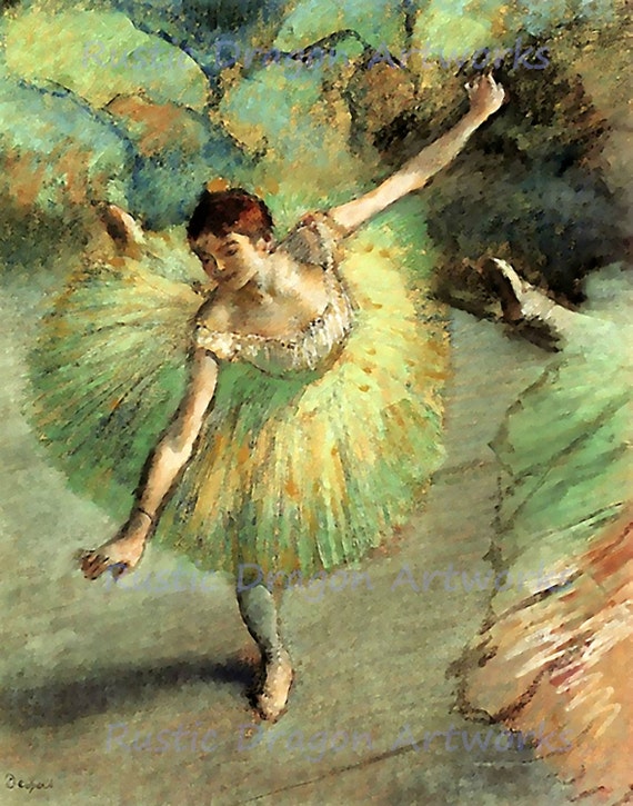 Ballerina cheap painting degas
