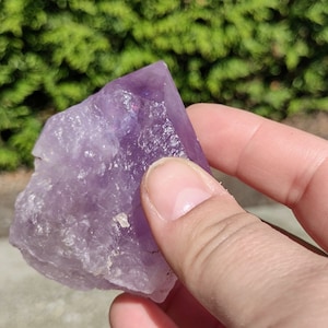 Raw Amethyst Point