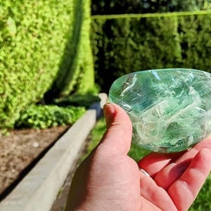 Green Fluorite Freeform Crystal