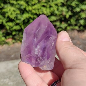 Raw Amethyst Point