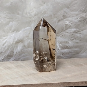 Smokey quartz tower