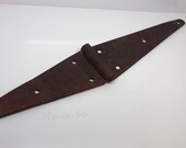 Vintage Large Rusty Iron Gate Hinge