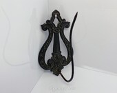Vintage Victorian Cast Iron Wall-Mounted Receipt Spike