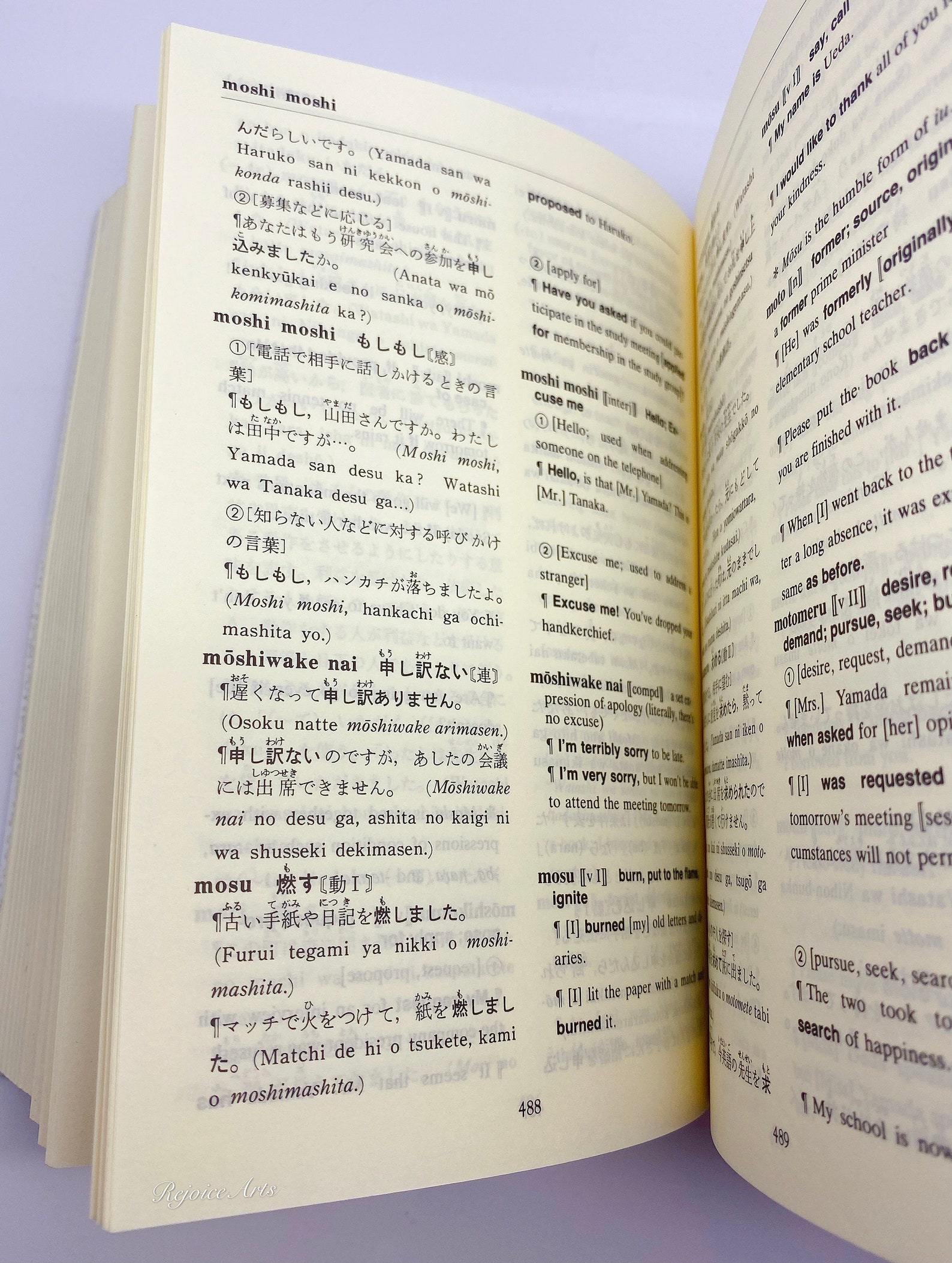 Basic Japanese English Dictionary An EasytoUse Dictionary Etsy