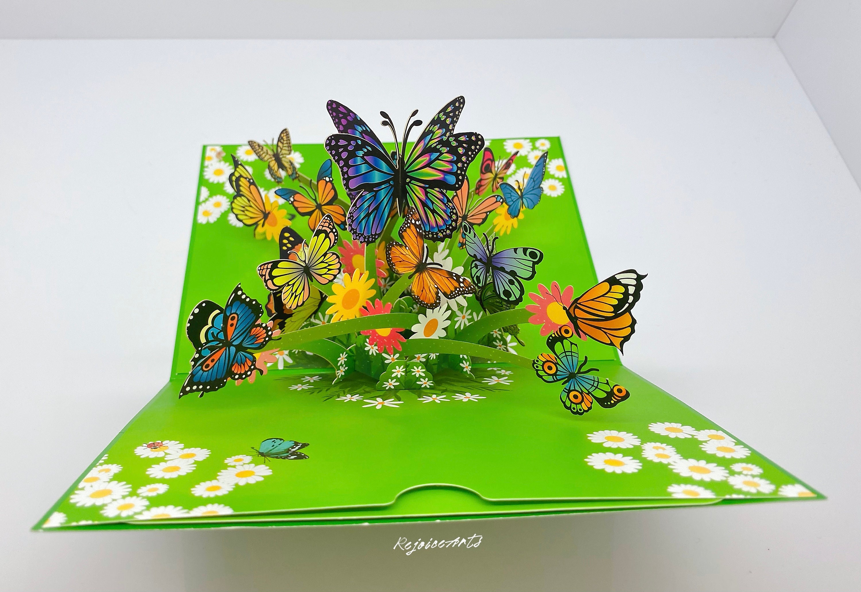 3D Pop up Butterfly Card - Etsy